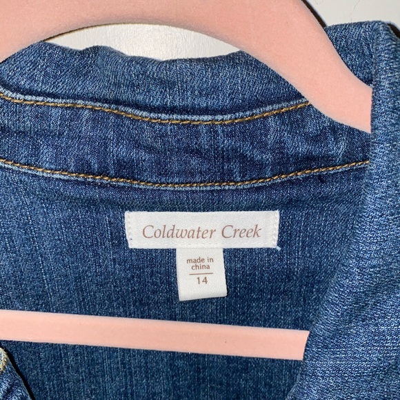 Denim Jacket with Texas on Back - Picture 4 of 4